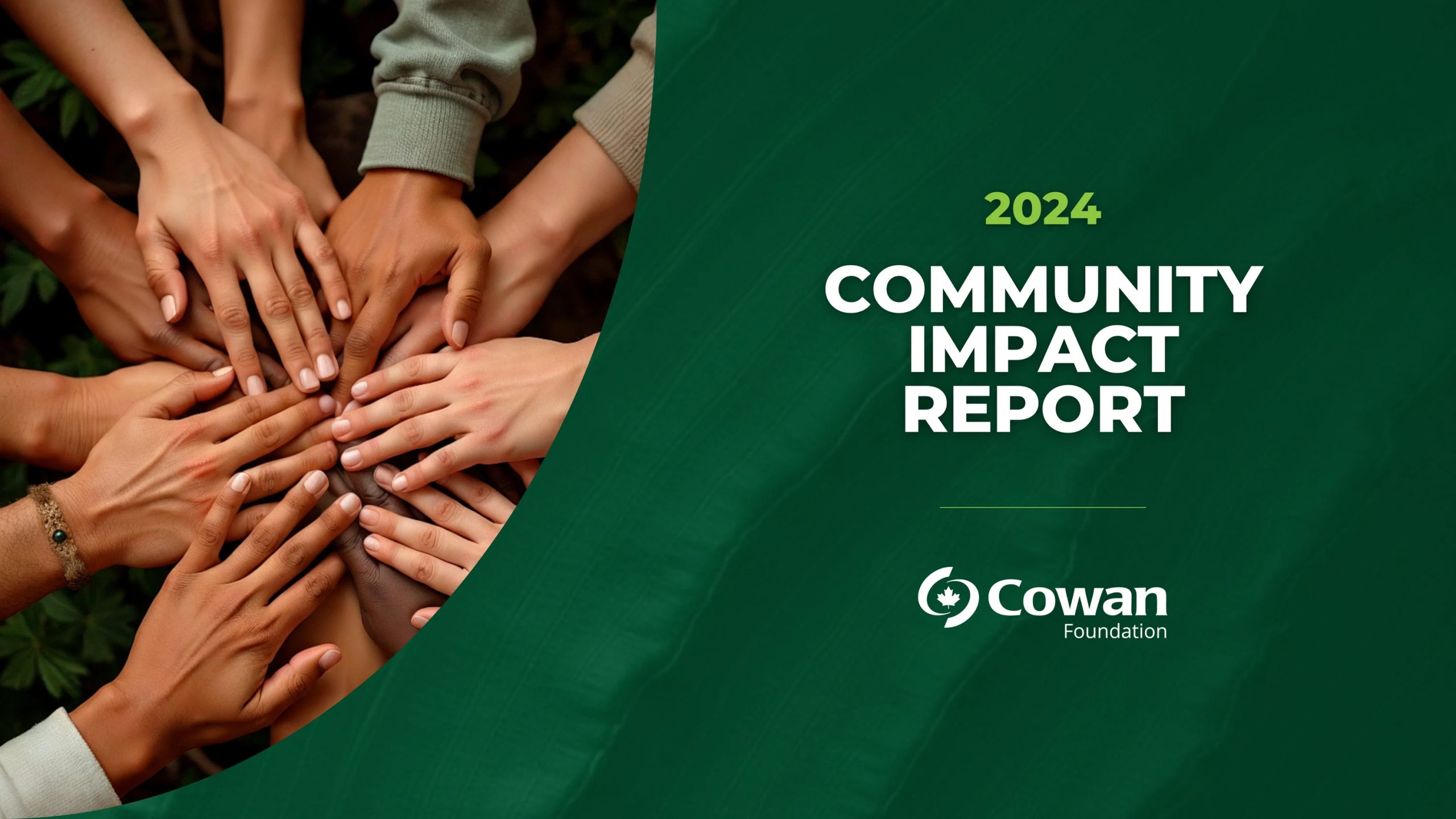 Community impact report cover page